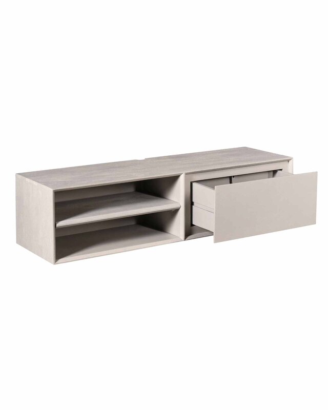 Starfurn Zwevend tv-meubel Ambiance Taupe | 120 cm