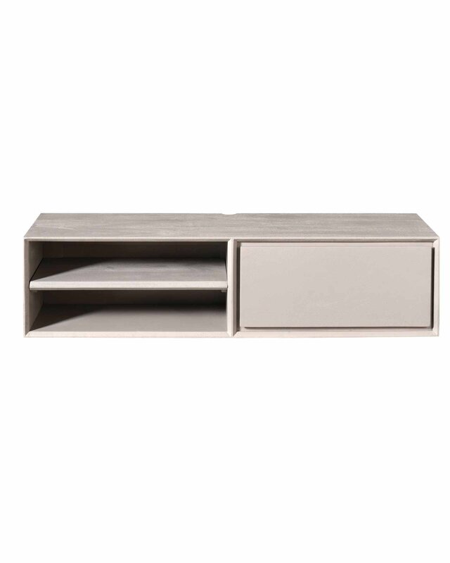 Starfurn Zwevend tv-meubel Ambiance Taupe | 120 cm