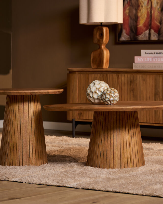 Starfurn Salontafel | Solana | 80 cm | Naturel