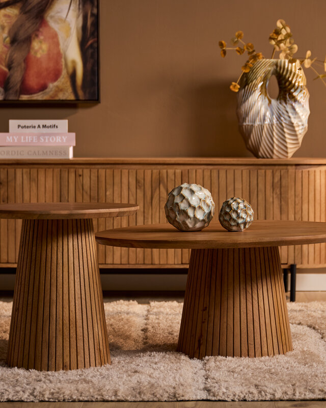 Starfurn Salontafel | Solana | 80 cm | Naturel