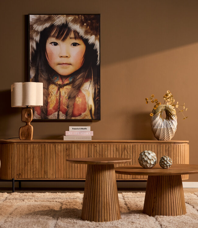 Starfurn Salontafel | Solana | 80 cm | Naturel