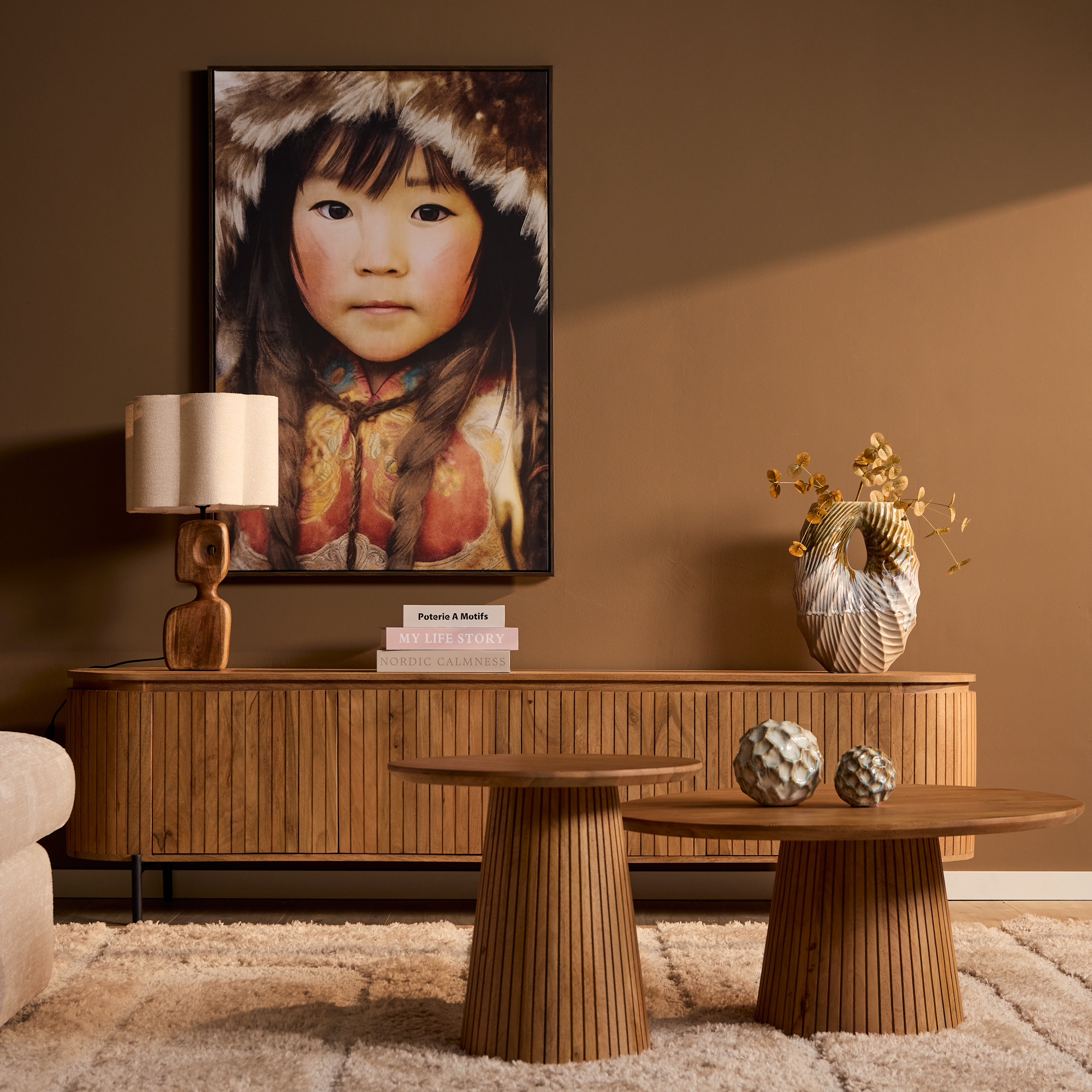 Starfurn Salontafel | Solana | 50 cm | Naturel