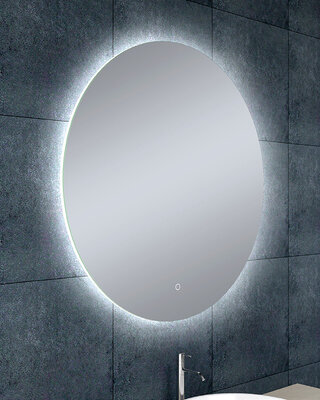 Wiesbaden Soul Spiegel - Rond - Met LED Verlichting - 80 cm