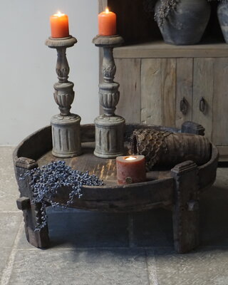 Rene Houtman Chakki Tafel | Uniek | H33 x D80 cm
