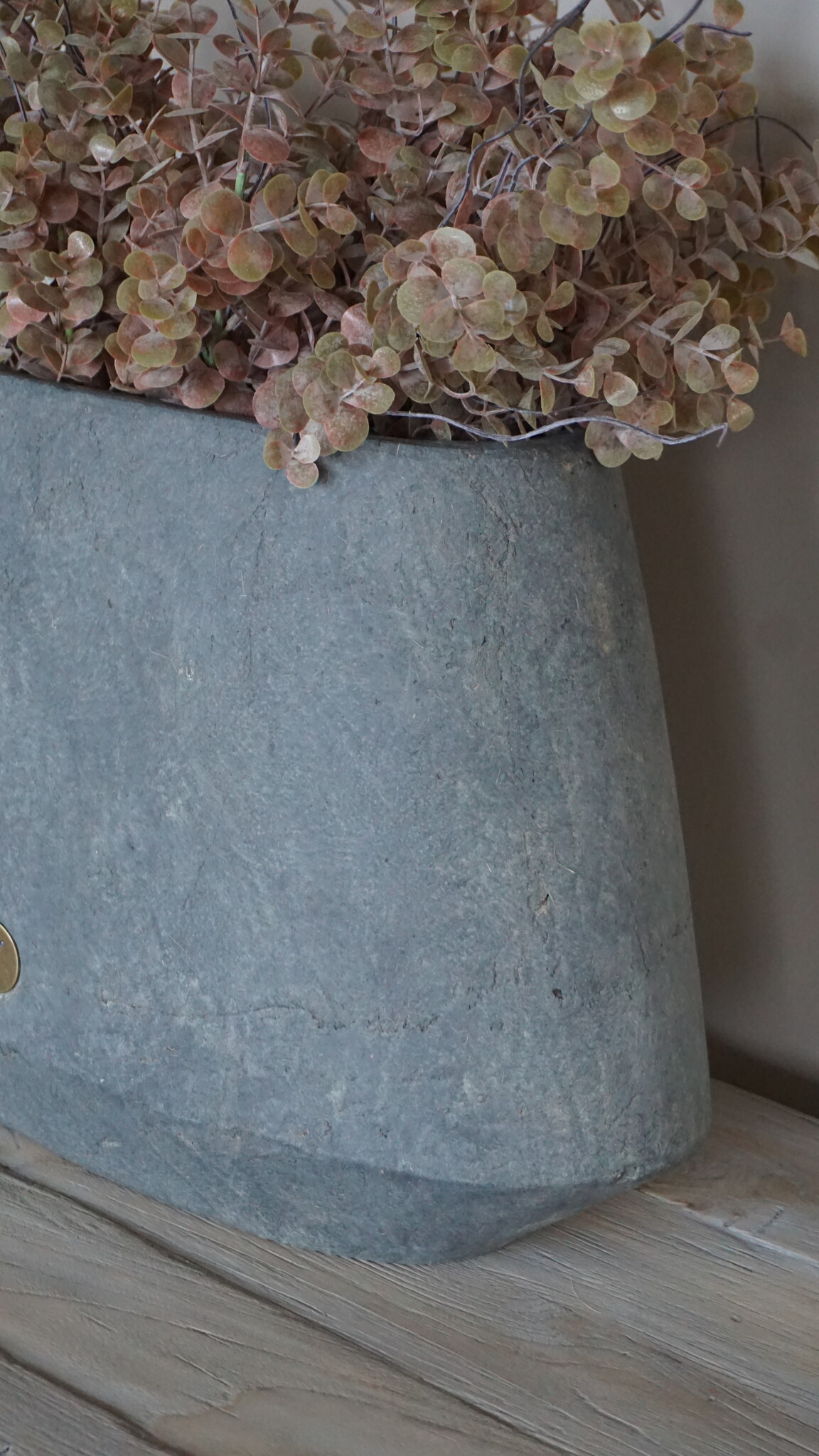 Brynxz Plantenbak Ovaal | Majestic Vintage |  B51xD20xH32 cm
