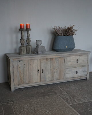 Rene Houtman TV-Meubel Elm | Elmhout | H60 x B160 x D45 cm