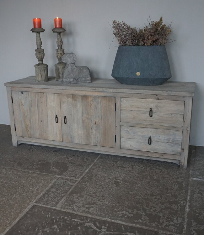 Rene Houtman TV-Meubel Elm | Elmhout | H60 x B160 x D45 cm