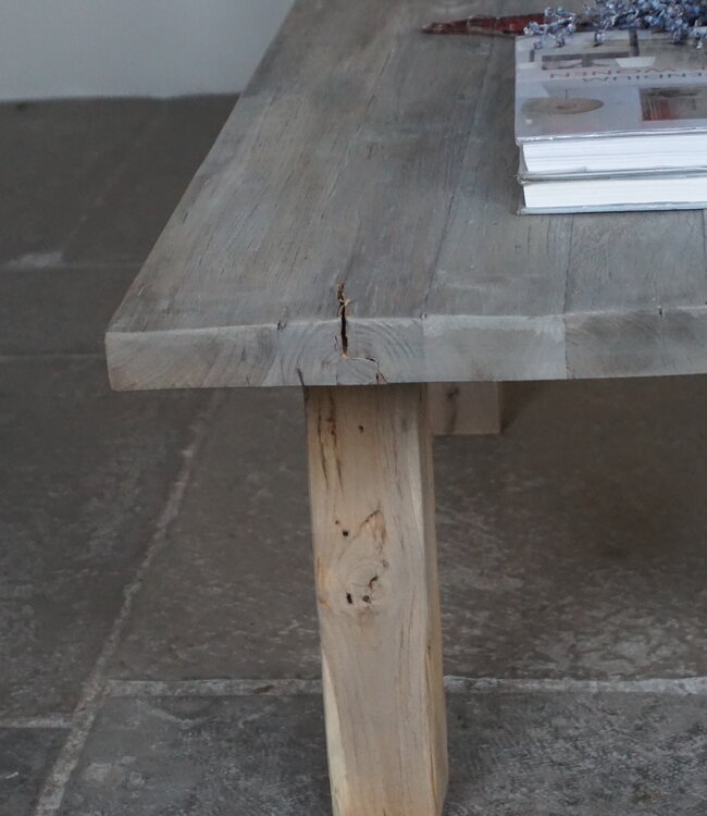 Rene Houtman Salontafel Elm | Elmhout | H50 x B140 x D70 cm