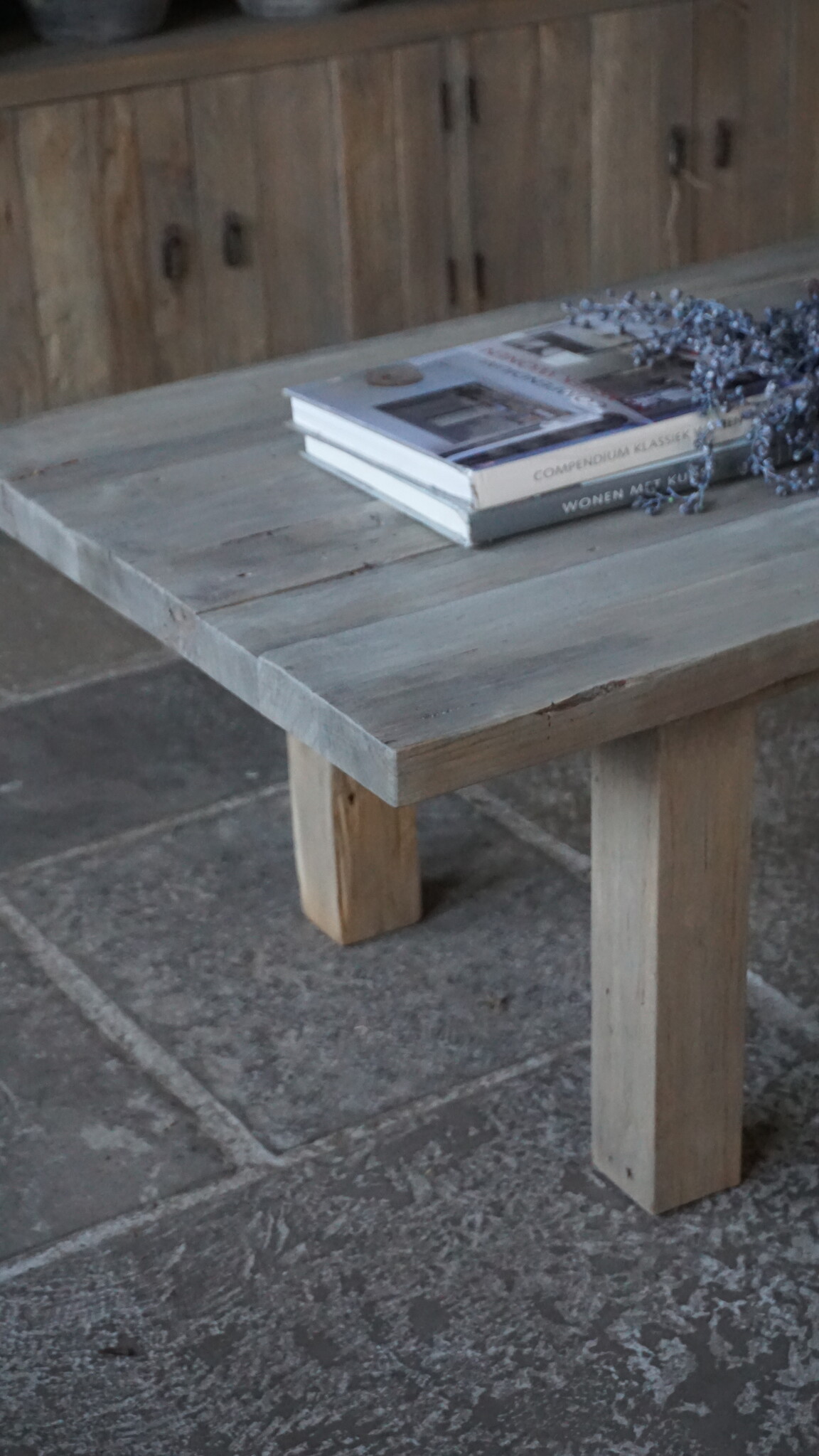 Rene Houtman Salontafel Elm | Elmhout | H50 x B140 x D70 cm