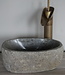 Rene Houtman Kleine Stenen Waskom + Spoelgat | H13 x B30 x D20 cm