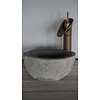 Kleine Stenen Waskom + Spoelgat | H14 x B27 x D20 cm