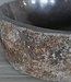 Rene Houtman Kleine Stenen Waskom + Spoelgat | H14 x B30 x D27 cm