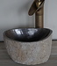 Rene Houtman Kleine Stenen Waskom + Spoelgat | H13 x B25 x D23 cm