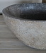 Rene Houtman Kleine Stenen Waskom + Spoelgat | H14 x B30 x D21 cm