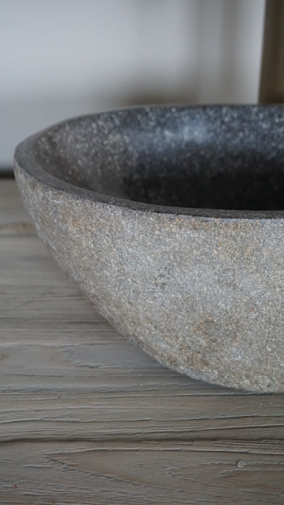 Rene Houtman Kleine Stenen Waskom + Spoelgat | H14 x B30 x D21 cm