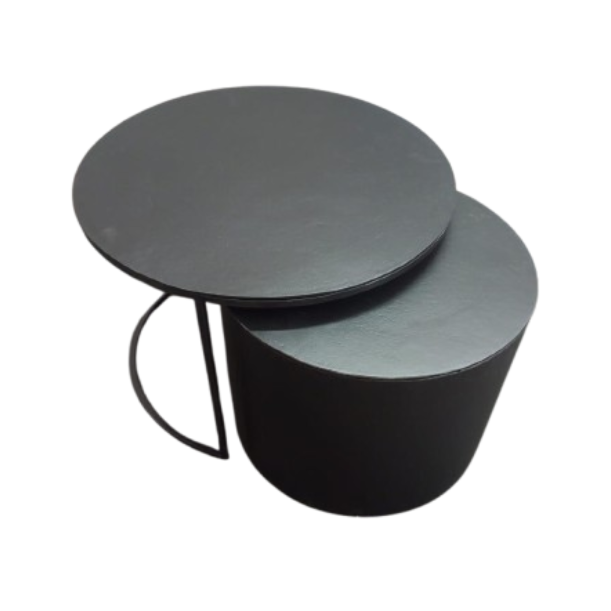 Starfurn Salontafel Luna | Zwart | Set van 2 | Aluminium