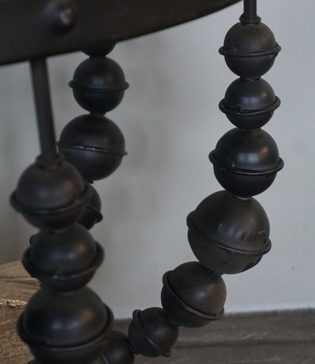 Rene Houtman Demo IJzeren Kroonluchter zwart Roest kleur