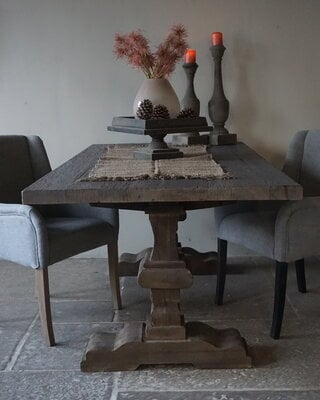 Rene Houtman Tweedekansje Kloostertafel Huez | H79 x B200 x D100 cm