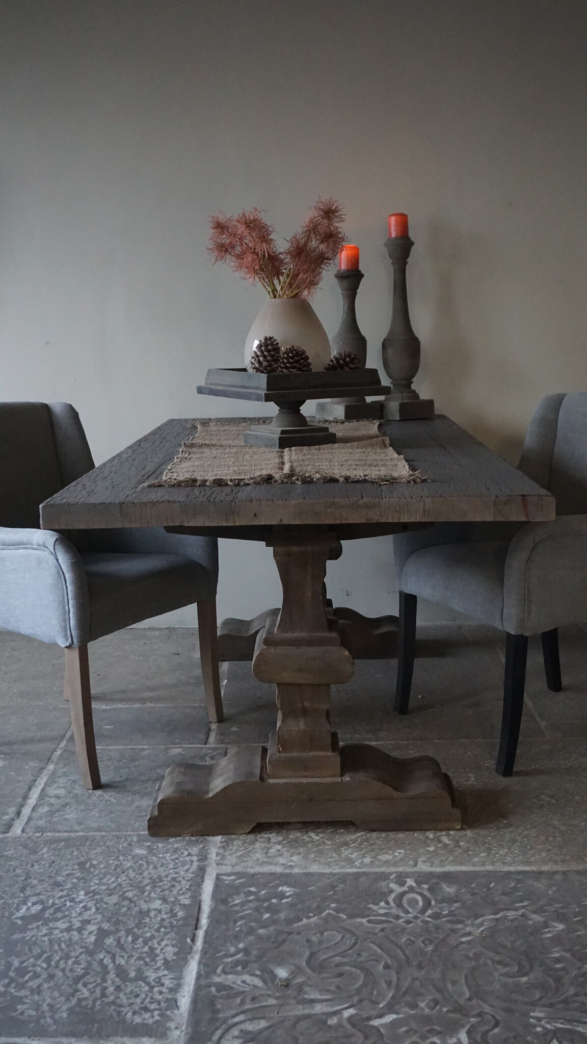 Rene Houtman Tweedekansje Kloostertafel Huez | H79 x B200 x D100 cm