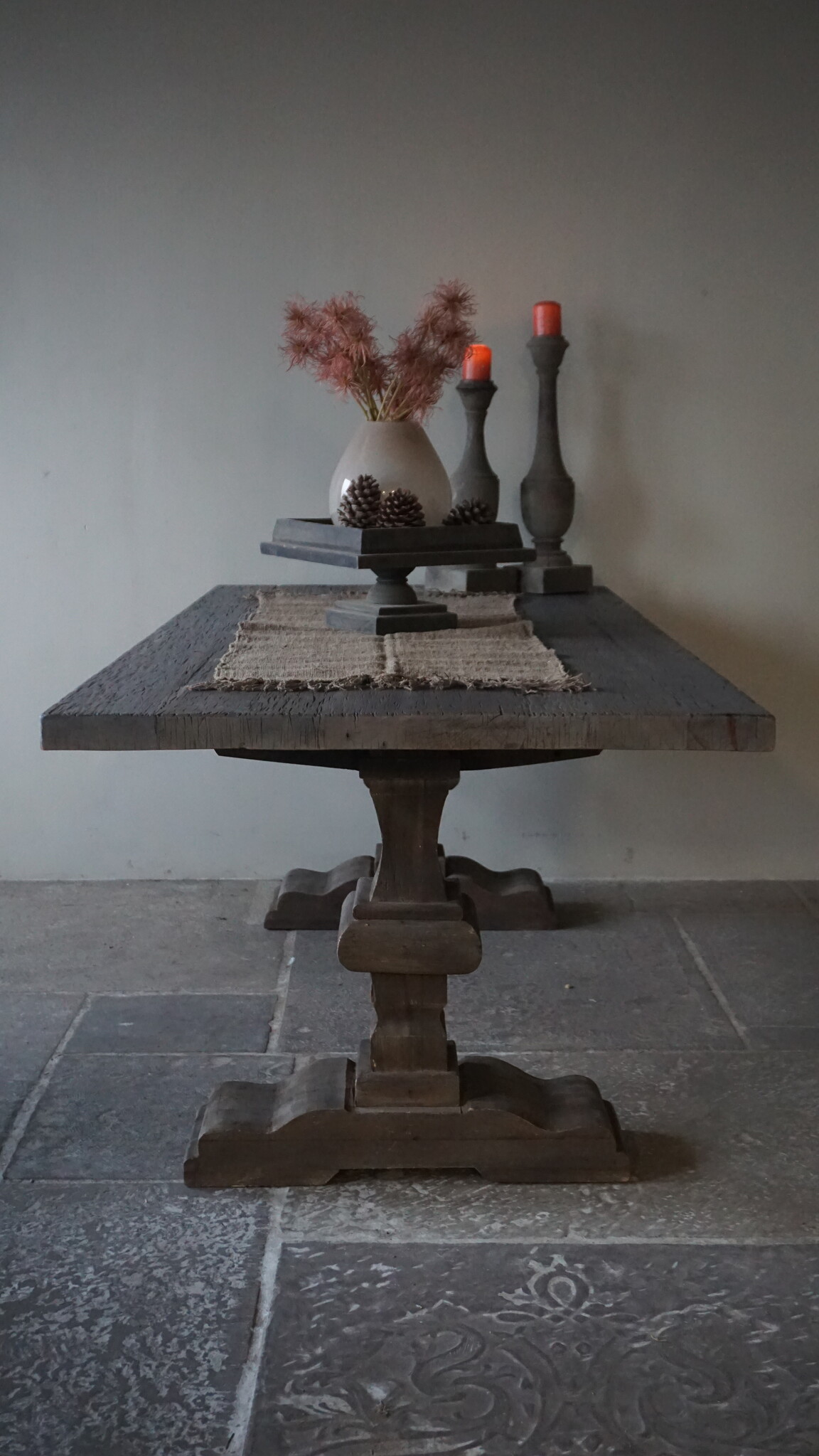 Rene Houtman Tweedekansje Kloostertafel Huez | H79 x B200 x D100 cm