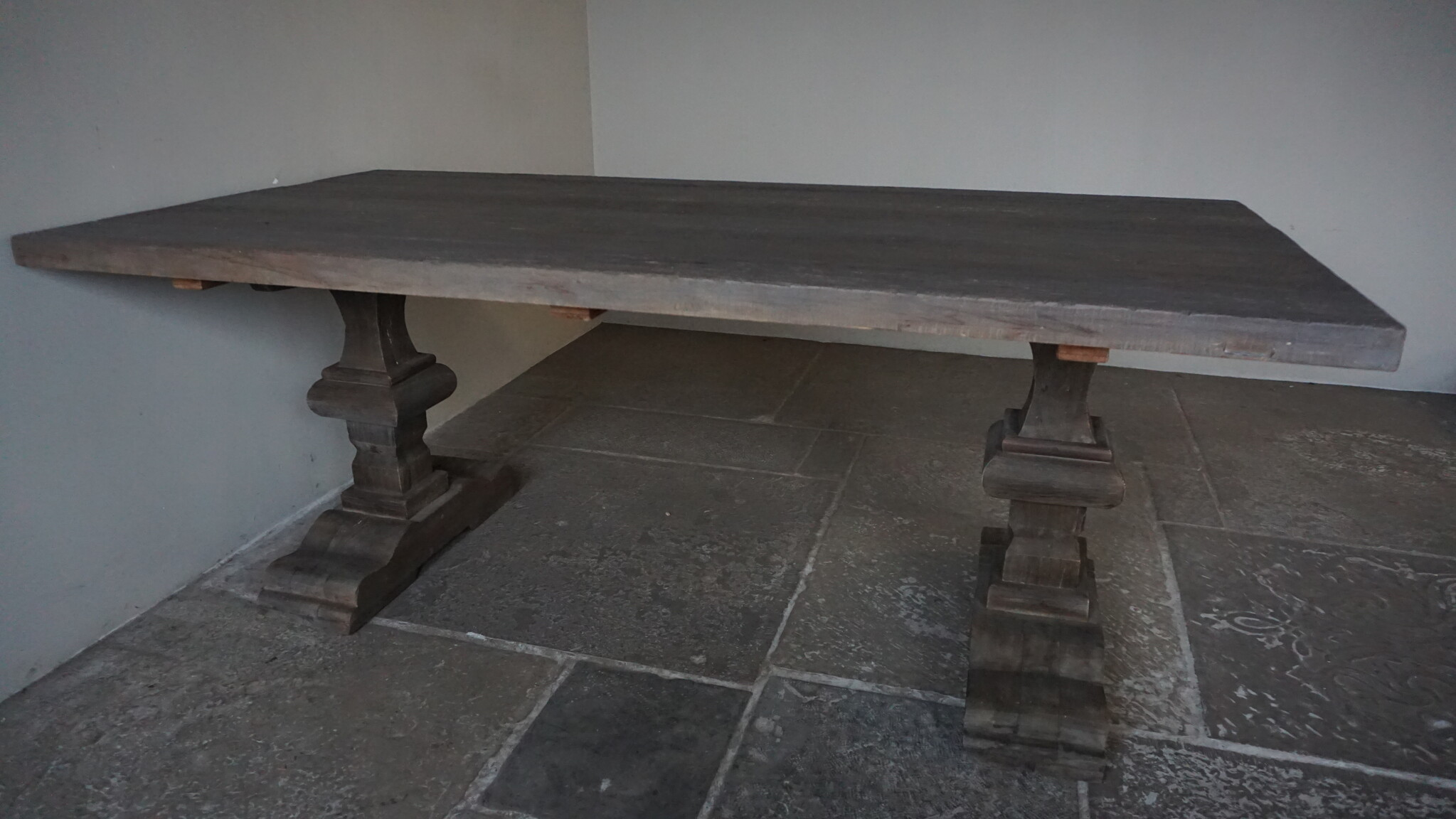 Rene Houtman Tweedekansje Kloostertafel Huez | H79 x B200 x D100 cm