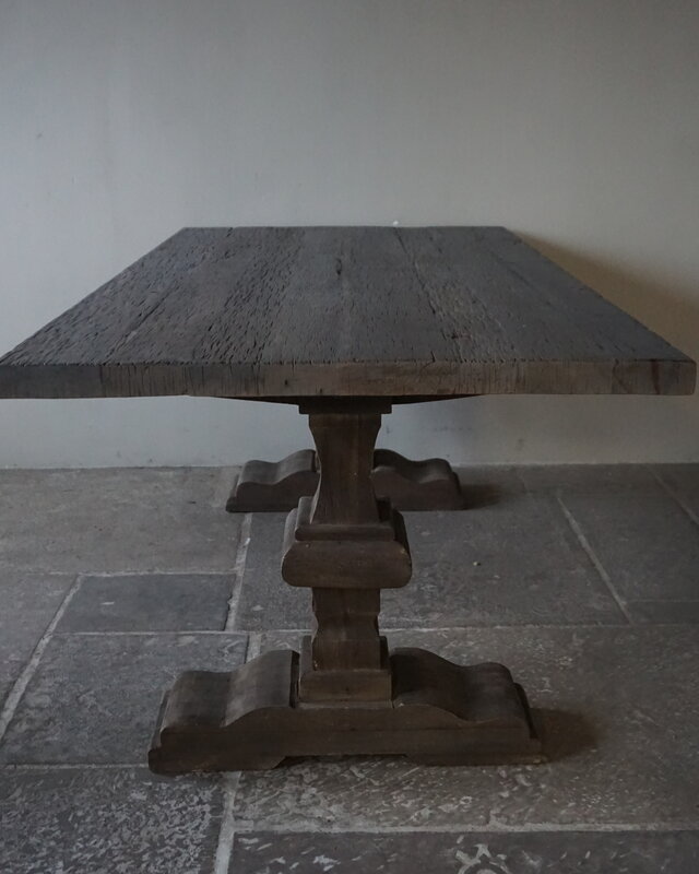 Rene Houtman Tweedekansje Kloostertafel Huez | H79 x B200 x D100 cm