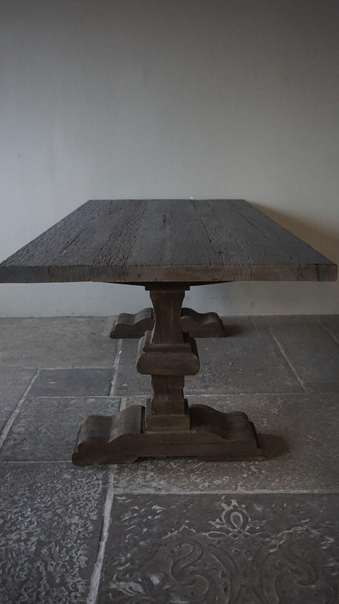 Rene Houtman Tweedekansje Kloostertafel Huez | H79 x B200 x D100 cm