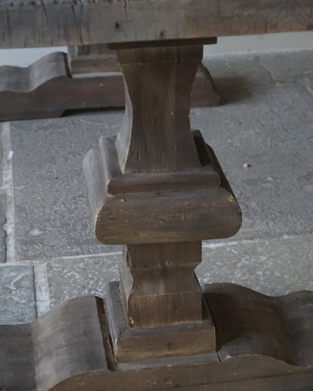 Rene Houtman Tweedekansje Kloostertafel Huez | H79 x B200 x D100 cm