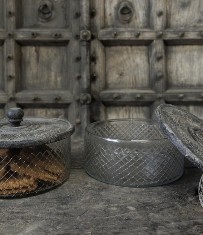 Be-Uniq Koektrommel Classic Met Deksel | H15 x D21 cm