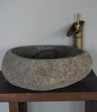 Rene Houtman Grote Waskom Rivierkom + Spoelgat | H15 x B44 x D40 cm