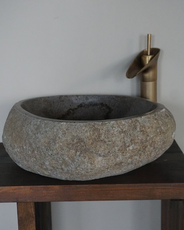 Rene Houtman Grote Waskom Rivierkom + Spoelgat | H15 x B44 x D40 cm