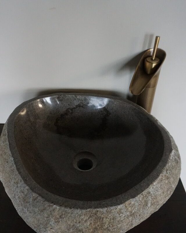 Rene Houtman Grote Waskom Rivierkom + Spoelgat | H15 x B44 x D40 cm