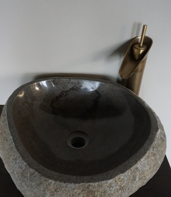 Rene Houtman Grote Waskom Rivierkom + Spoelgat | H15 x B44 x D40 cm