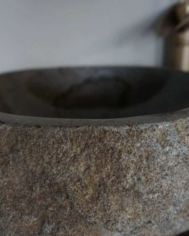 Rene Houtman Grote Waskom Rivierkom + Spoelgat | H15 x B44 x D40 cm