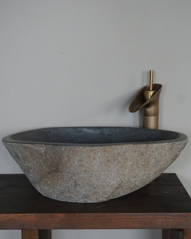 Rene Houtman Grote Waskom Rivierkom + Spoelgat | H15 x B49 x D33 cm