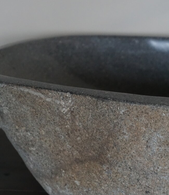 Rene Houtman Grote Waskom Rivierkom + Spoelgat | H15 x B49 x D33 cm