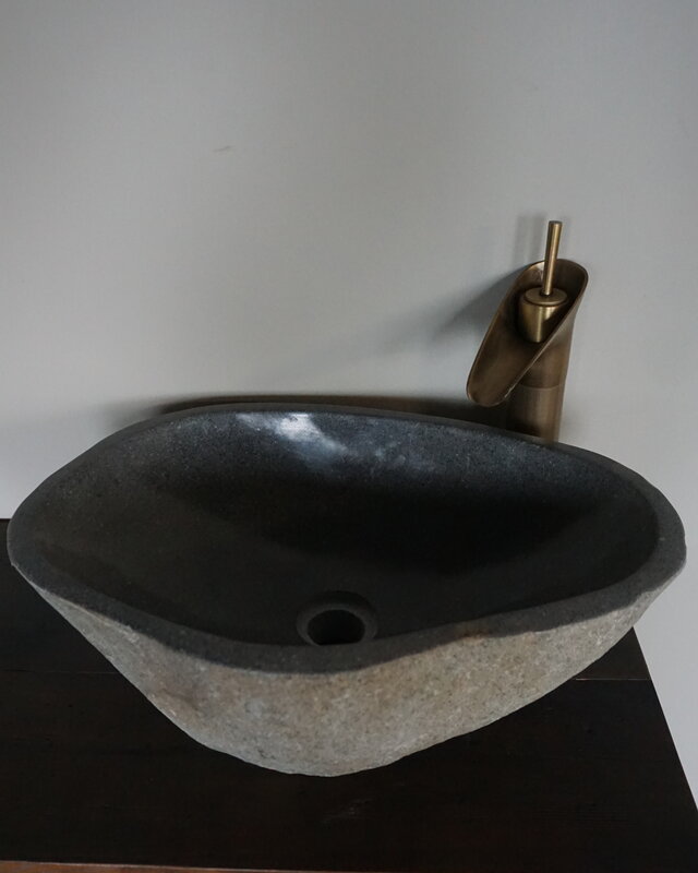Rene Houtman Grote Waskom Rivierkom + Spoelgat | H15 x B49 x D33 cm