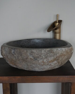 Rene Houtman Grote Waskom Rivierkom + Spoelgat | H14 x B44 x D32 cm