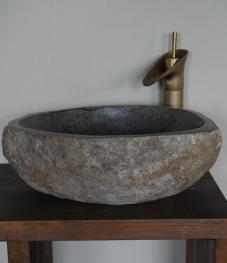 Rene Houtman Grote Waskom Rivierkom + Spoelgat | H14 x B44 x D32 cm