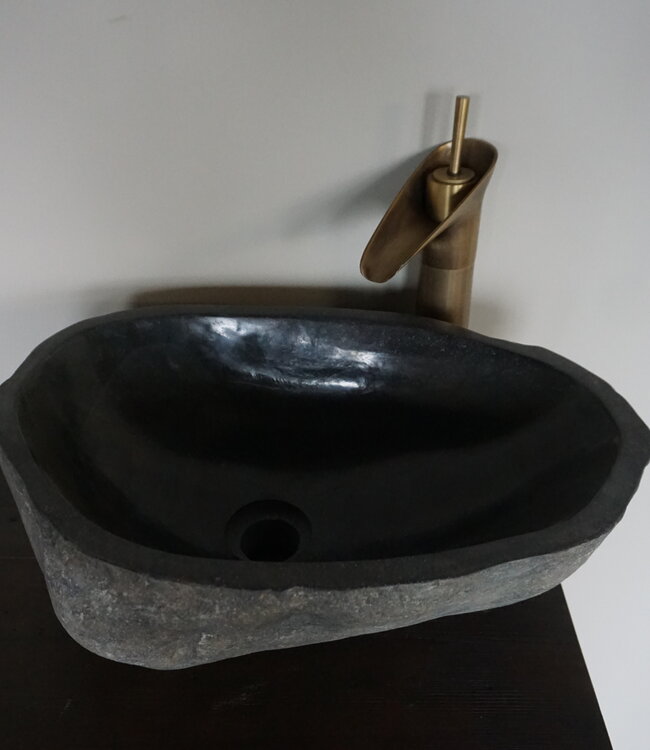 Rene Houtman Grote Waskom Rivierkom + Spoelgat | H15 x B46 x D31 cm