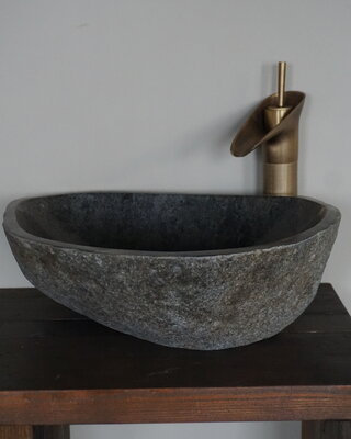 Rene Houtman Grote Waskom Rivierkom + Spoelgat | H14 x B44 x D35 cm