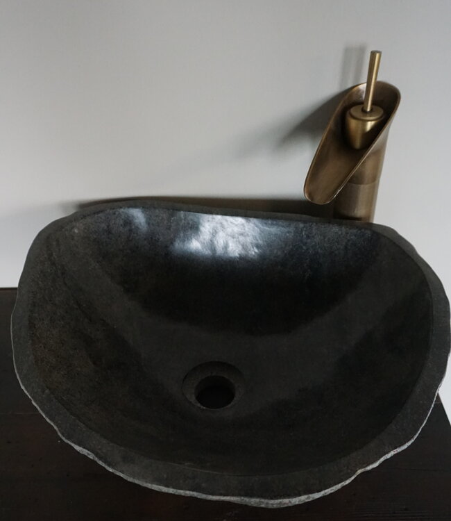 Rene Houtman Grote Waskom Rivierkom + Spoelgat | H14 x B44 x D35 cm