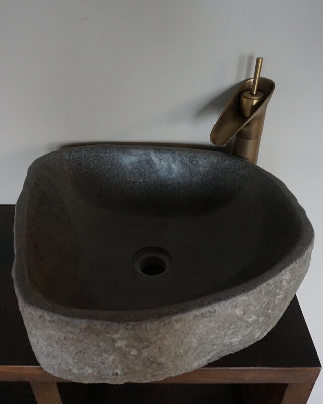 Rene Houtman Grote Waskom Rivierkom + Spoelgat | H15 x B47 x D40 cm