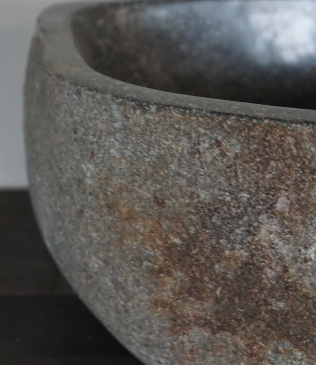 Rene Houtman Mini Waskom Rivierkom + Spoelgat | H13.5 x B27 x D25 cm