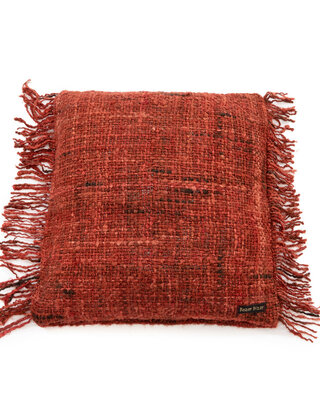 Bazar Bizar Antwerp The Oh My Gee kussenhoes - kersrood - 40 x 40 cm