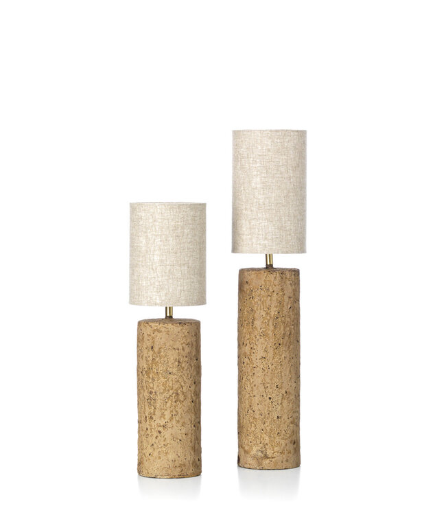 Bazar Bizar Antwerp De Totem-tafellamp - Modder - S