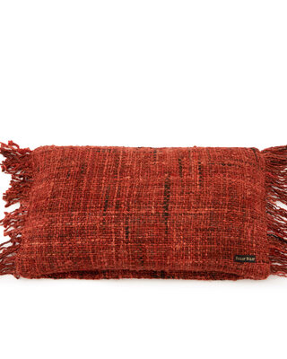 Bazar Bizar Antwerp The Oh My Gee kussenhoes - kersenrood - 30x50