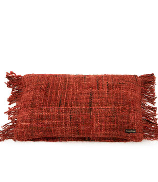 Bazar Bizar Antwerp The Oh My Gee kussenhoes - kersenrood - 30x50