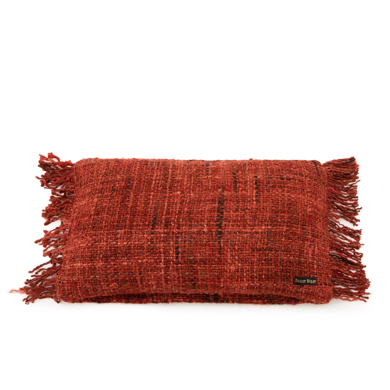 Bazar Bizar Antwerp The Oh My Gee kussenhoes - kersenrood - 30x50