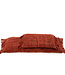 Bazar Bizar Antwerp The Oh My Gee kussenhoes - kersenrood - 30x50